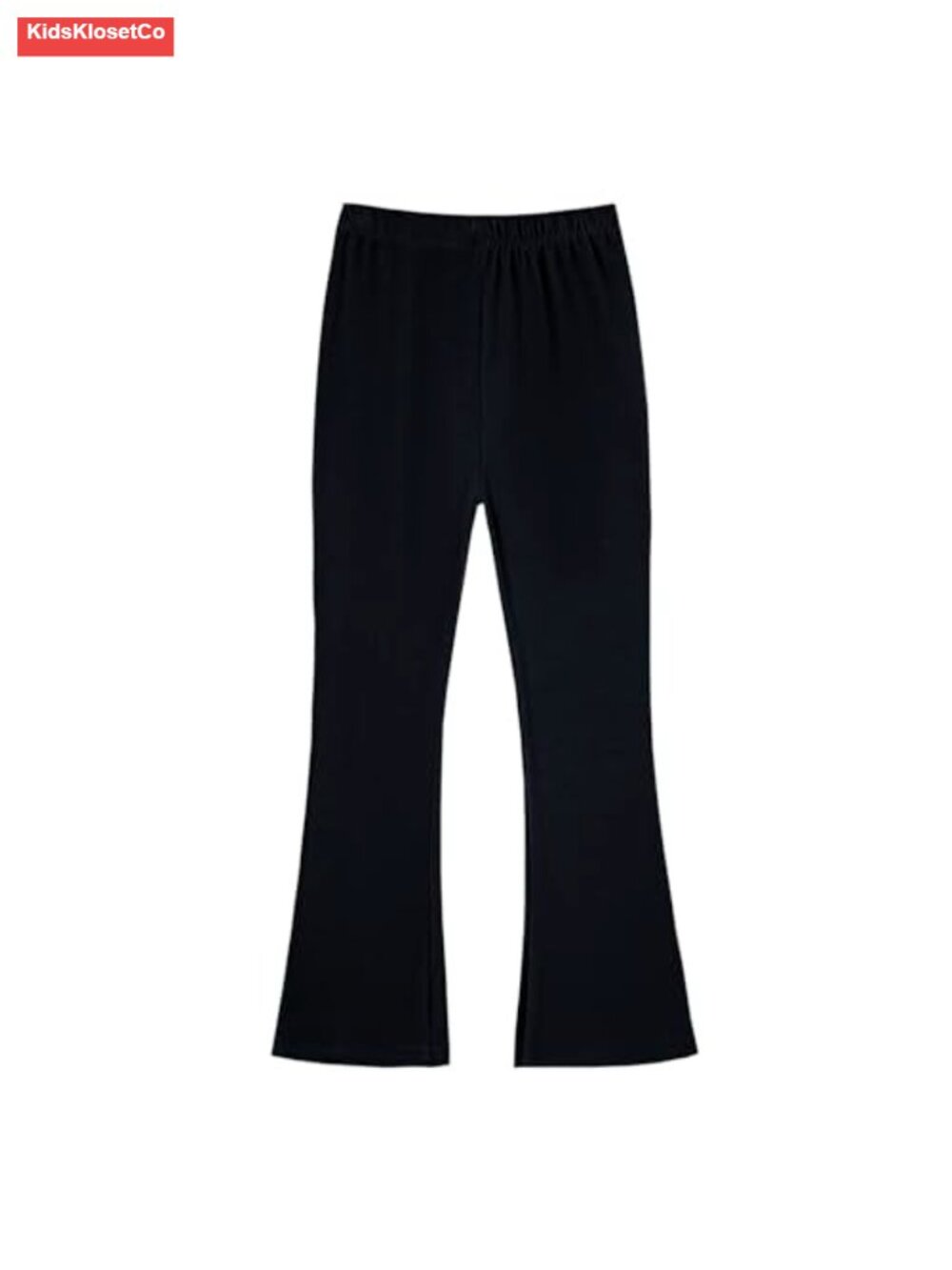 Kids Bell Bottom Flare Leggings - Soft Breathable Stretchy Fleece Lined Pants